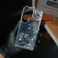 Clear Glitter Floating Charm Case for Galaxy S25 Ultra | Protective Cover