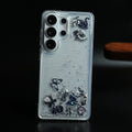Clear Glitter Floating Charm Case for Galaxy S24 Ultra | Protective Cover