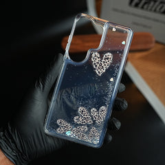 Clear Glitter Floating Charm Case for Galaxy S25 Ultra | Protective Cover