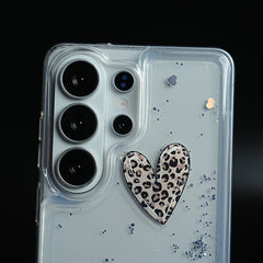 Clear Glitter Floating Charm Case for Galaxy S25 Ultra | Protective Cover