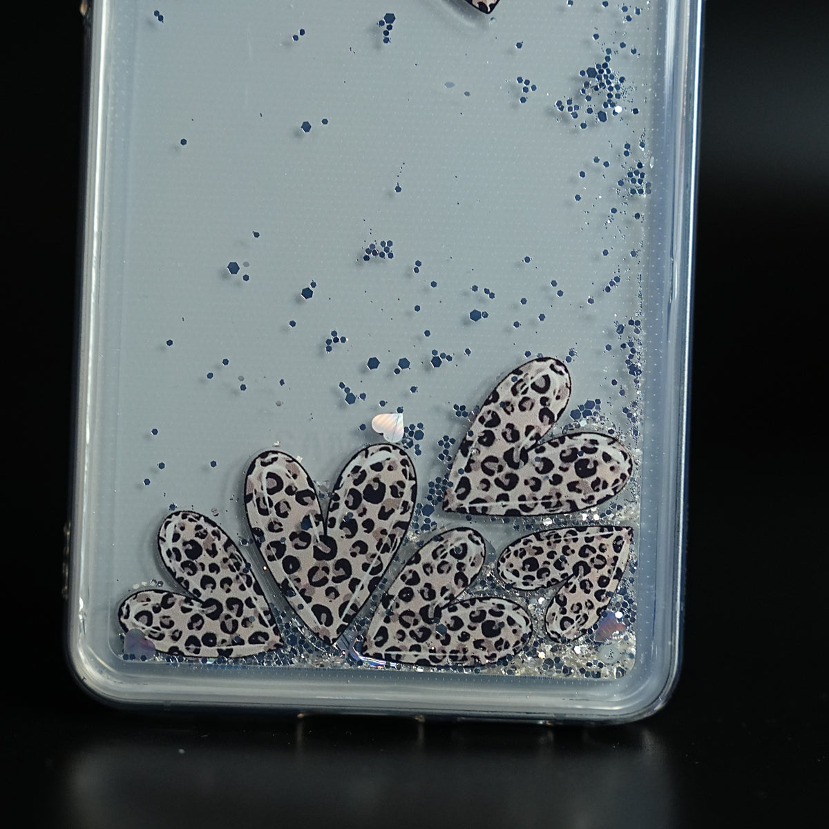 Clear Glitter Floating Charm Case for Galaxy S25 Ultra | Protective Cover