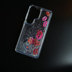 Clear Glitter Floating Charm Case for Galaxy S25 Ultra | Protective Cover