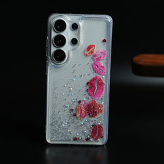 Clear Glitter Floating Charm Case for Galaxy S25 Ultra | Protective Cover