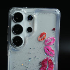Clear Glitter Floating Charm Case for Galaxy S25 Ultra | Protective Cover