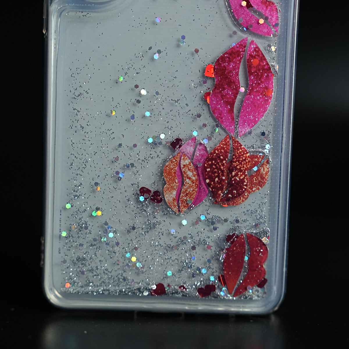 Clear Glitter Floating Charm Case for Galaxy S25 Ultra | Protective Cover