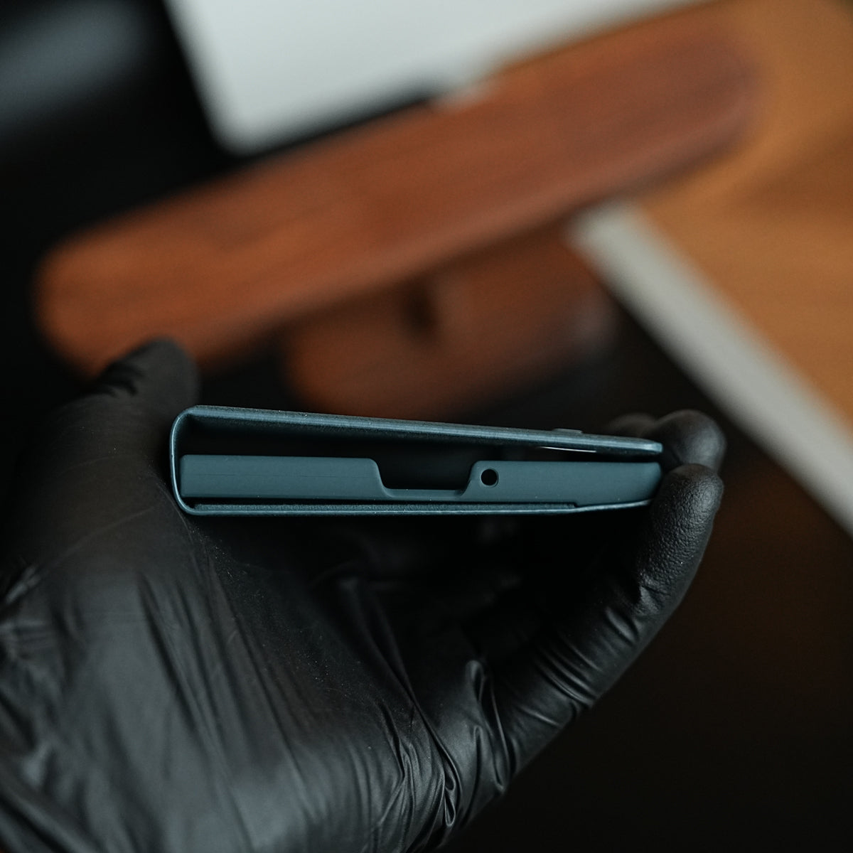 Smart View Leather Texture Flip Stand Case For Samsung Galaxy Z Fold 8