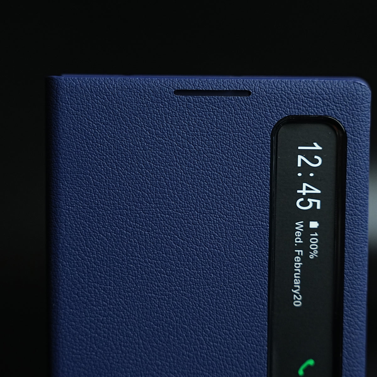 Smart View Leather Texture Flip Stand Case For Samsung Galaxy Z Fold 8