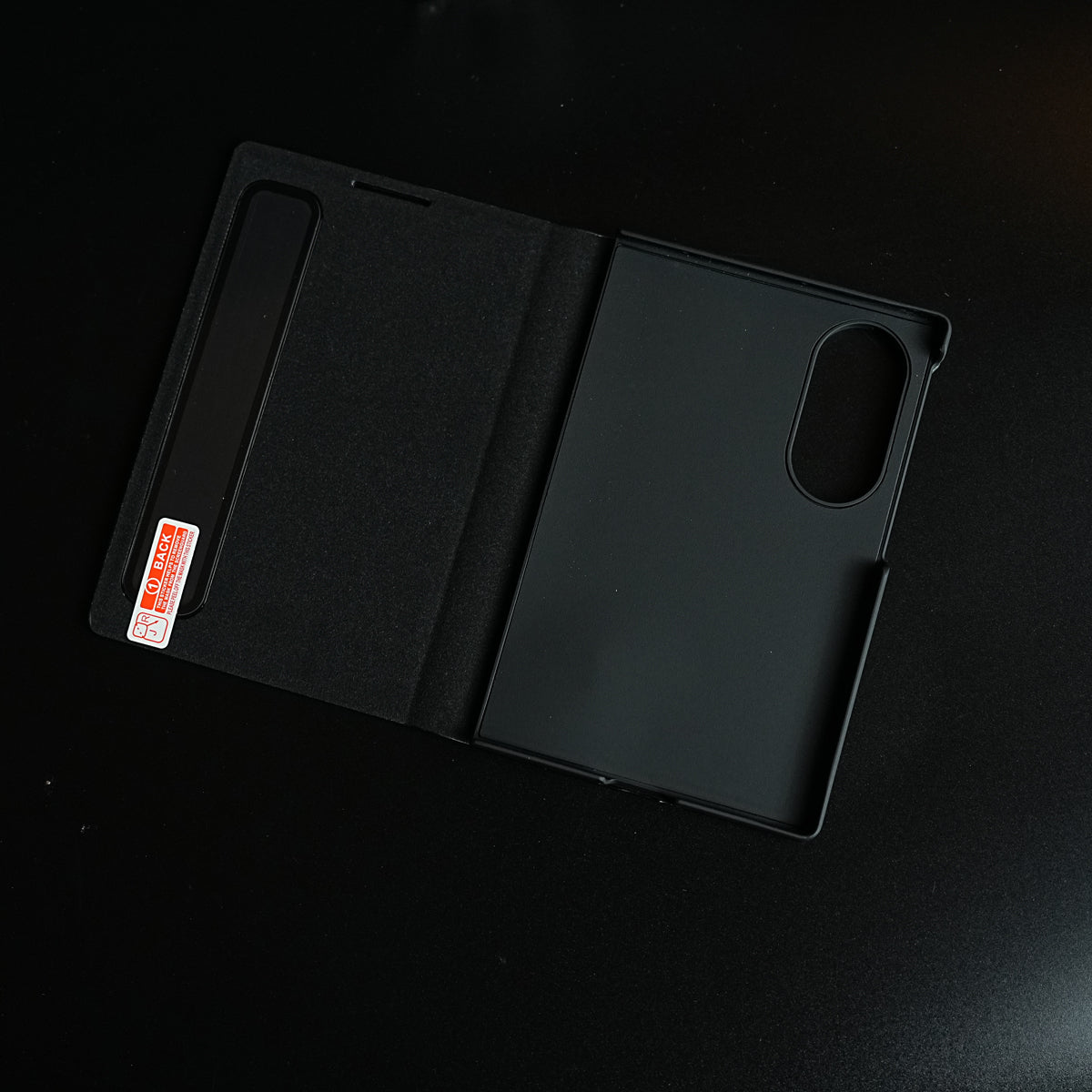 Smart View Leather Texture Flip Stand Case For Samsung Galaxy Z Fold 8
