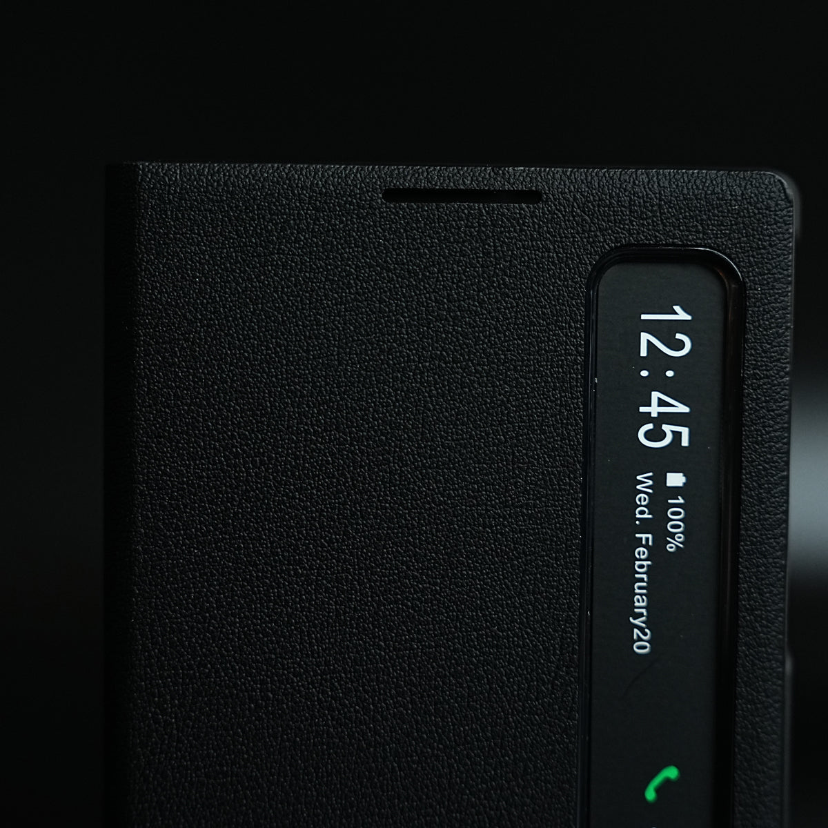 Smart View Leather Texture Flip Stand Case For Samsung Galaxy Z Fold 8