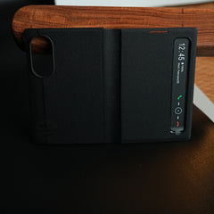 Smart View Leather Texture Flip Stand Case For Samsung Galaxy Z Fold 8