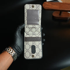 Premium Pattern Wallet Card Holder Case For iPhone 17 Series