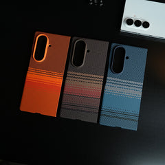Woven Fiber Texture Slim Case for Samsung Galaxy Z Fold 6