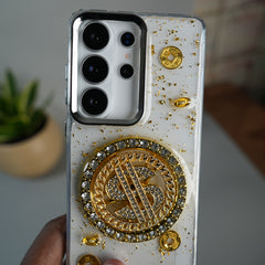 Samsung Galaxy S26 Ultra Rotation Dollar Bracelet Wristband Chain Phone Case Cover
