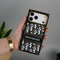 iPhone 17 Pro Max Luxury CD Trunk Case Cover With Chain