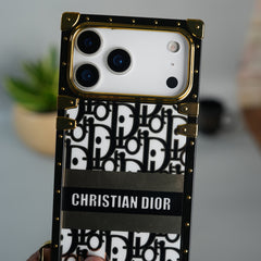 iPhone 17 Pro Max Luxury CD Trunk Case Cover With Chain