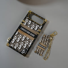 iPhone 17 Air Luxury CD Trunk Case Cover With Chain