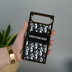 iPhone 17 Air Luxury CD Trunk Case Cover With Chain