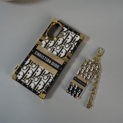 iPhone 17 Luxury CD Trunk Case Cover With Chain