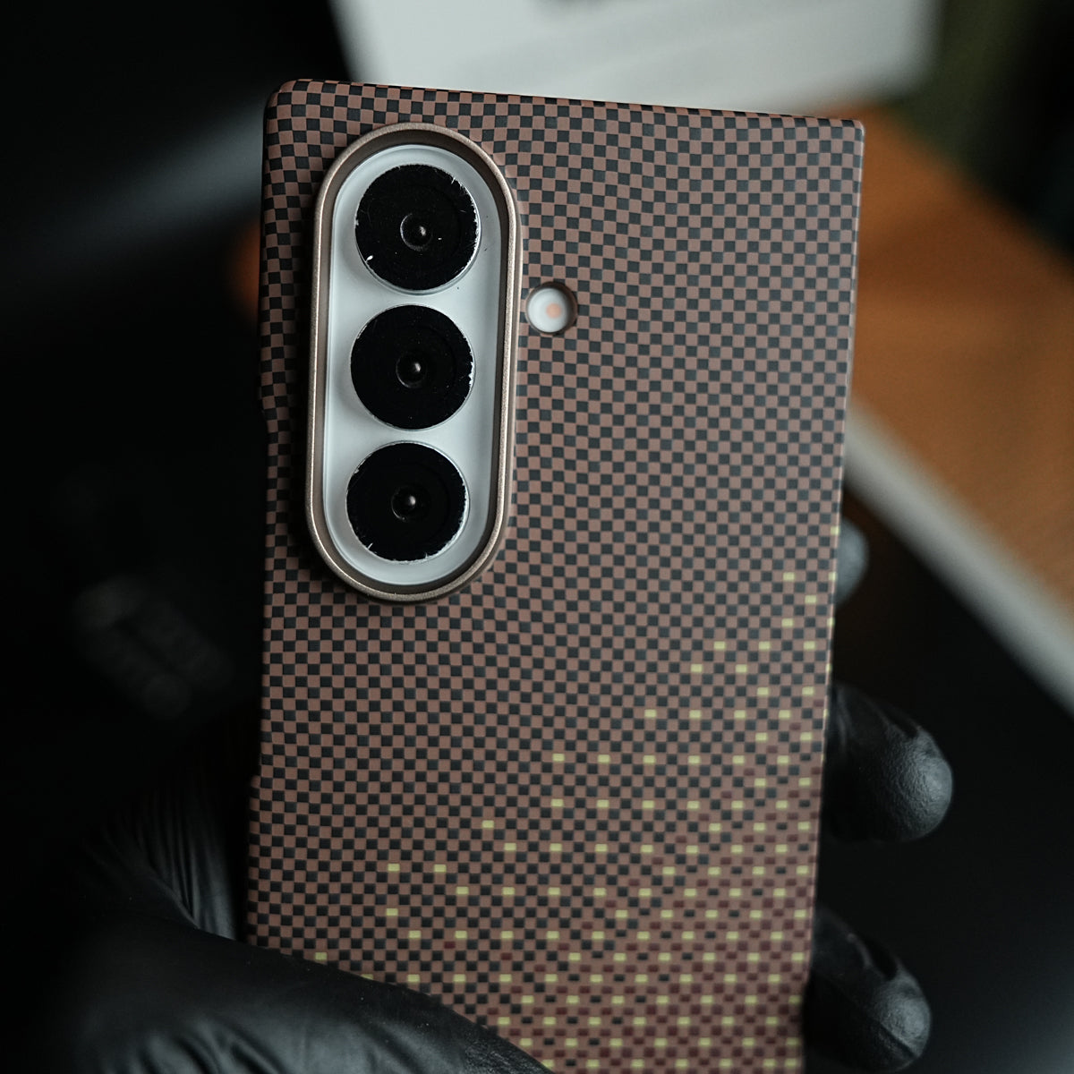 Premium Chevron Pattern Case for Galaxy Z Fold 6 | Protective Case