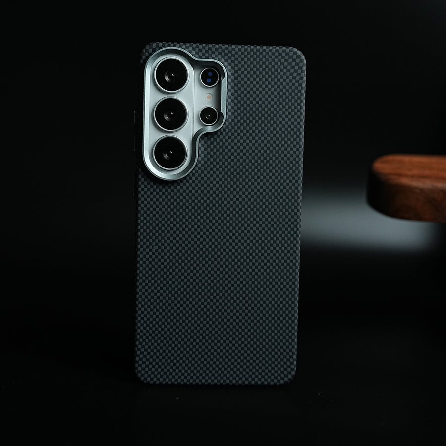 Carbon Fiber Texture Slim Case for Galaxy Ultra Series | MagSafe Case