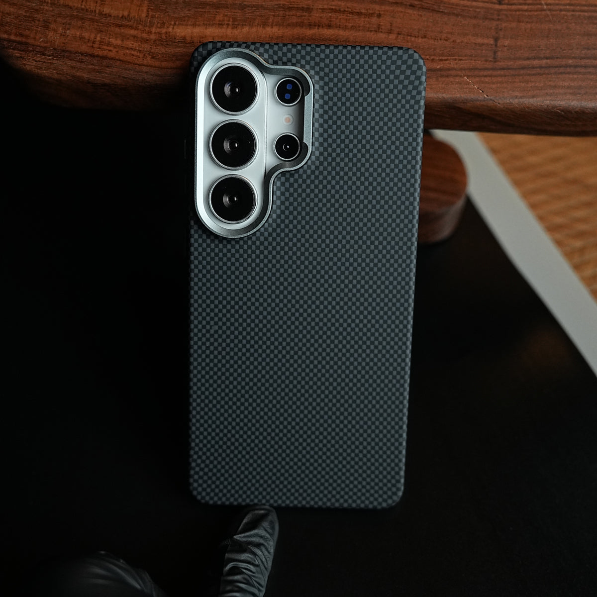Carbon Fiber Texture Slim Case for Galaxy Ultra Series | MagSafe Case
