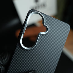 Carbon Fiber Texture Slim Case for Galaxy S Series | MagSafe Case