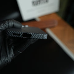 Carbon Fiber Texture Slim Case for Galaxy S Series | MagSafe Case