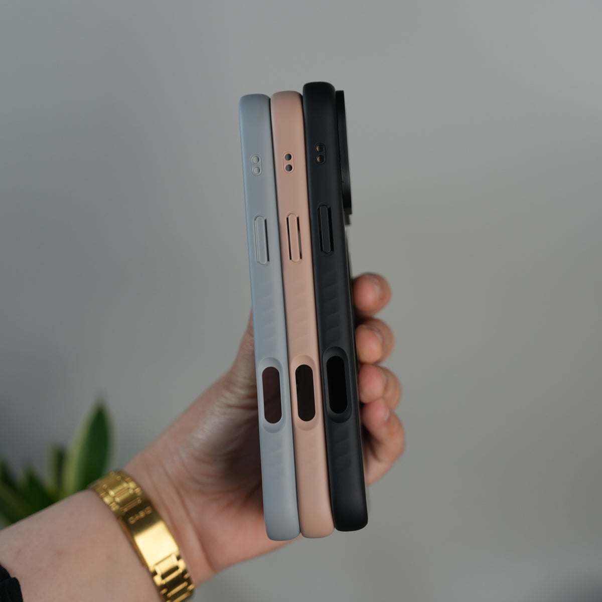 iPhone 17 Pro Frosted Case with MagSafe Metal Kickstand | Shockproof Matte Hybrid Cover