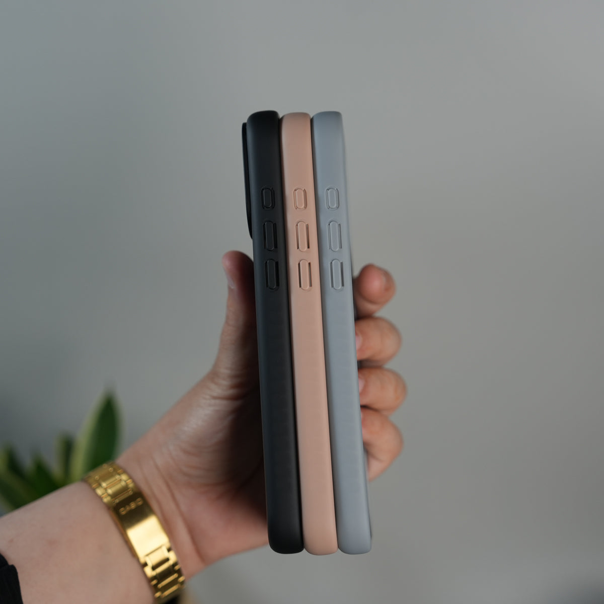 iPhone 17 Pro Frosted Case with MagSafe Metal Kickstand | Shockproof Matte Hybrid Cover