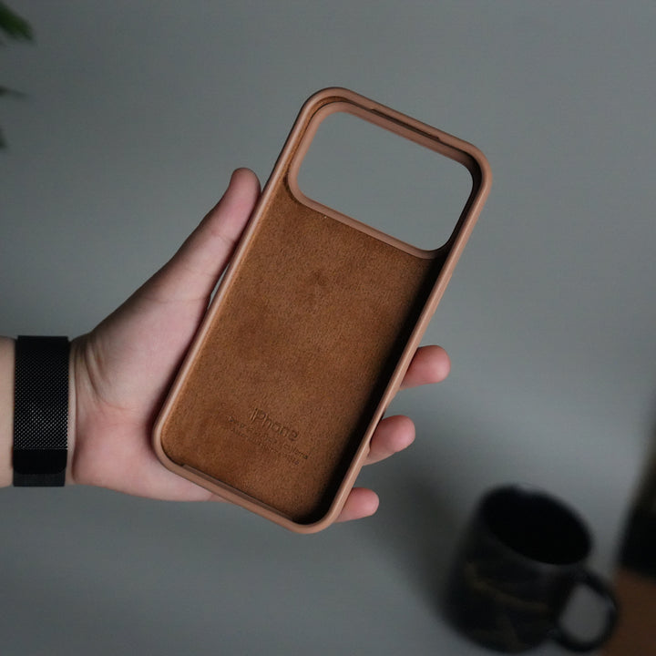 iPhone 17 Pro Liquid Silicone Case Cover (Brown)