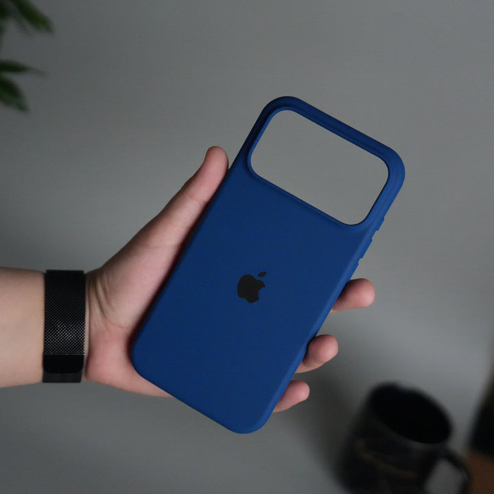 iPhone 17 Pro Liquid Silicone Case Cover (Pacific Blue)