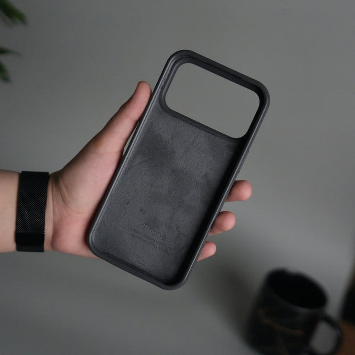 iPhone 17 Pro Liquid Silicone Case Cover (Dark Gray)