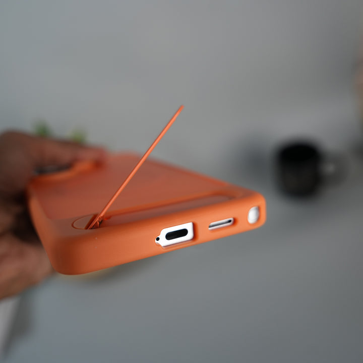 Galaxy S26 Ultra Matte Transparent MagSafe Kickstand Case | Shockproof & Clear Back Cover
