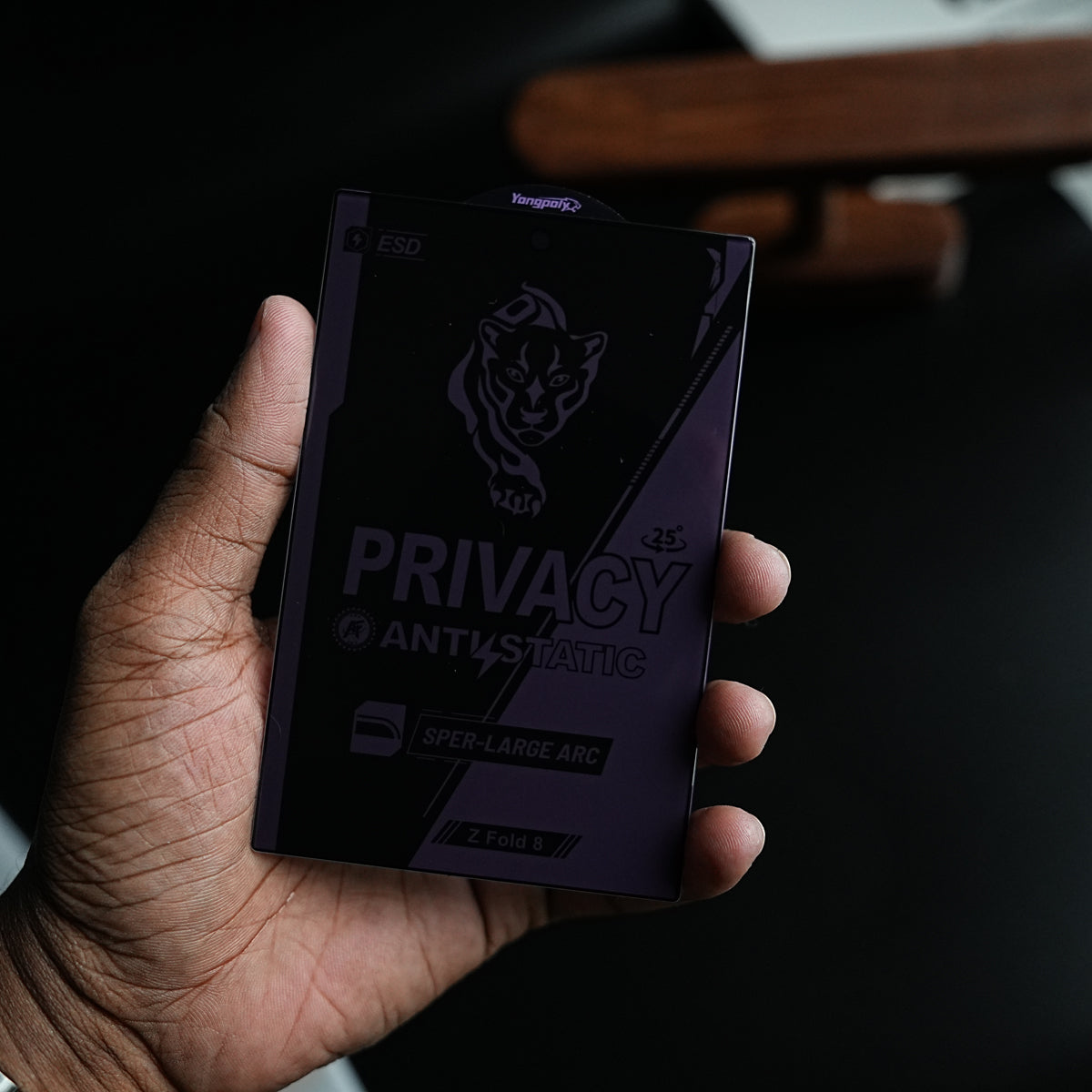 Samsung Galaxy Z Fold 8 Privacy Tempered Glass Screen Protector