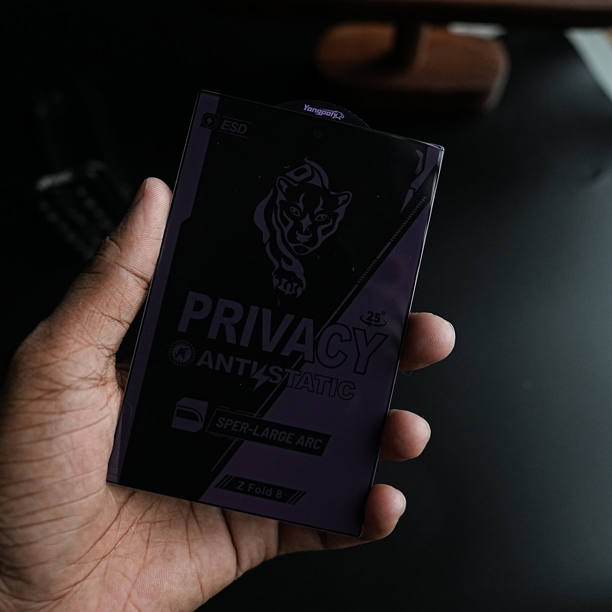 Samsung Galaxy Z Fold 8 Privacy Tempered Glass Screen Protector