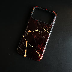 iPhone 17 Series Crimson Marble MagSafe Case Cover