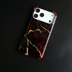 iPhone 17 Series Crimson Marble MagSafe Case Cover