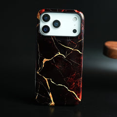 iPhone 17 Series Crimson Marble MagSafe Case Cover