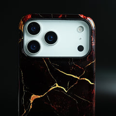iPhone 17 Series Crimson Marble MagSafe Case Cover