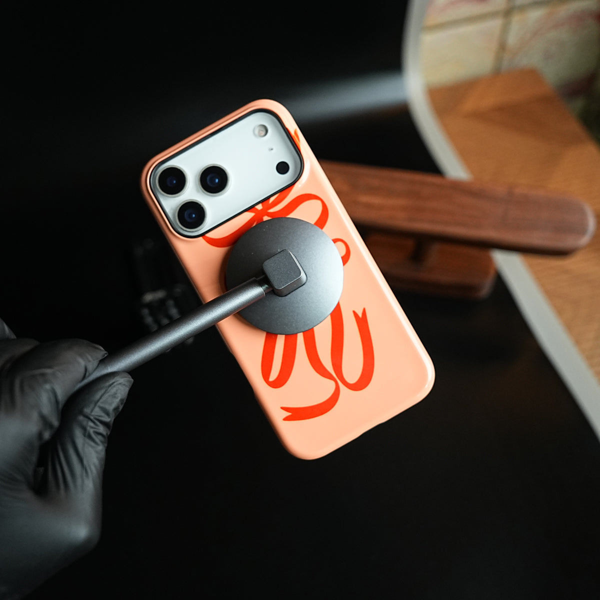 iPhone 17 Series Ribbon Bow Design MagSafe Case Cover
