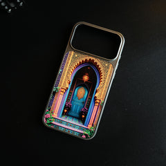 iPhone 17 Series Royal Arch Artistic Design Case Cover