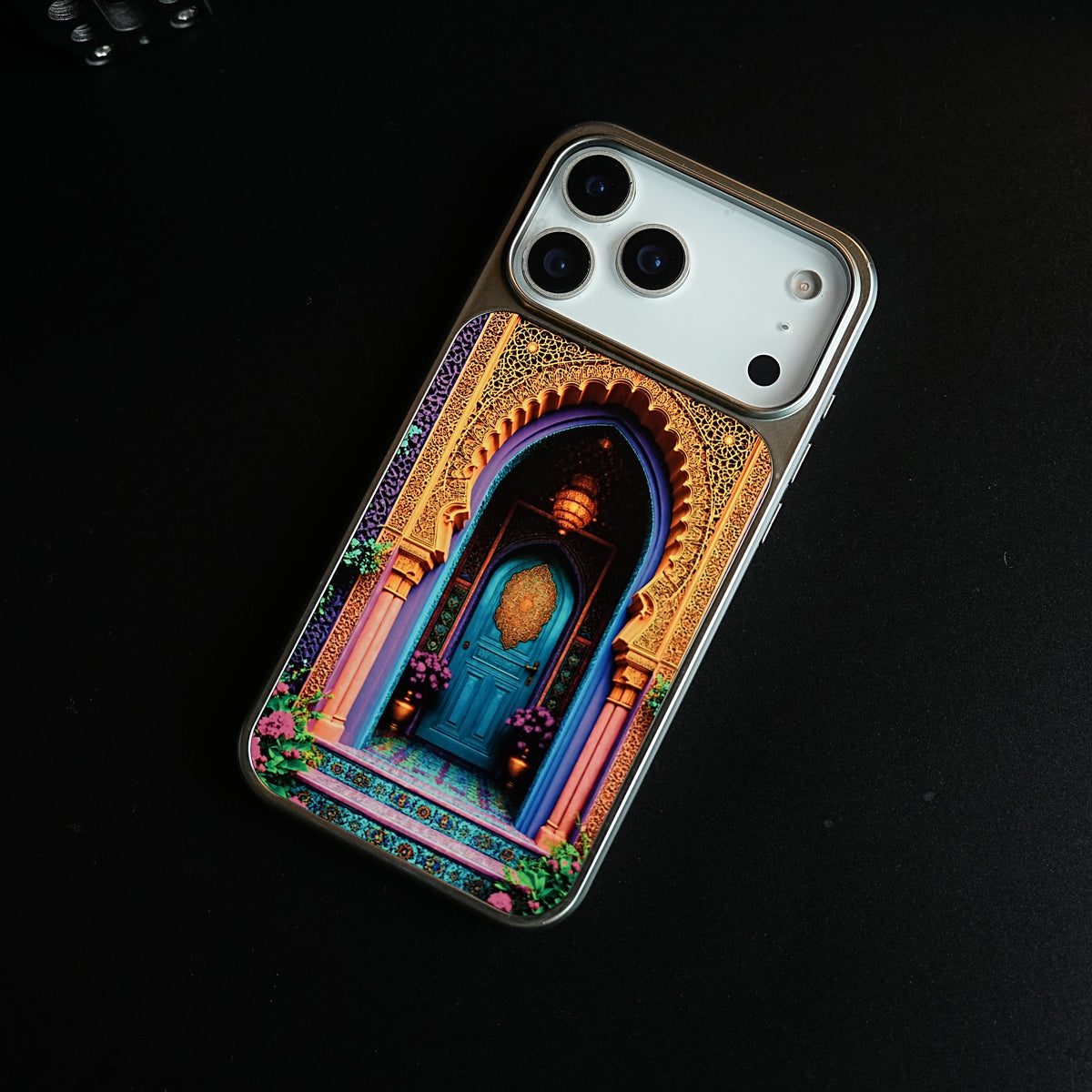 iPhone 17 Series Royal Arch Artistic Design Case Cover
