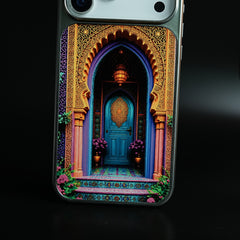 iPhone 17 Series Royal Arch Artistic Design Case Cover