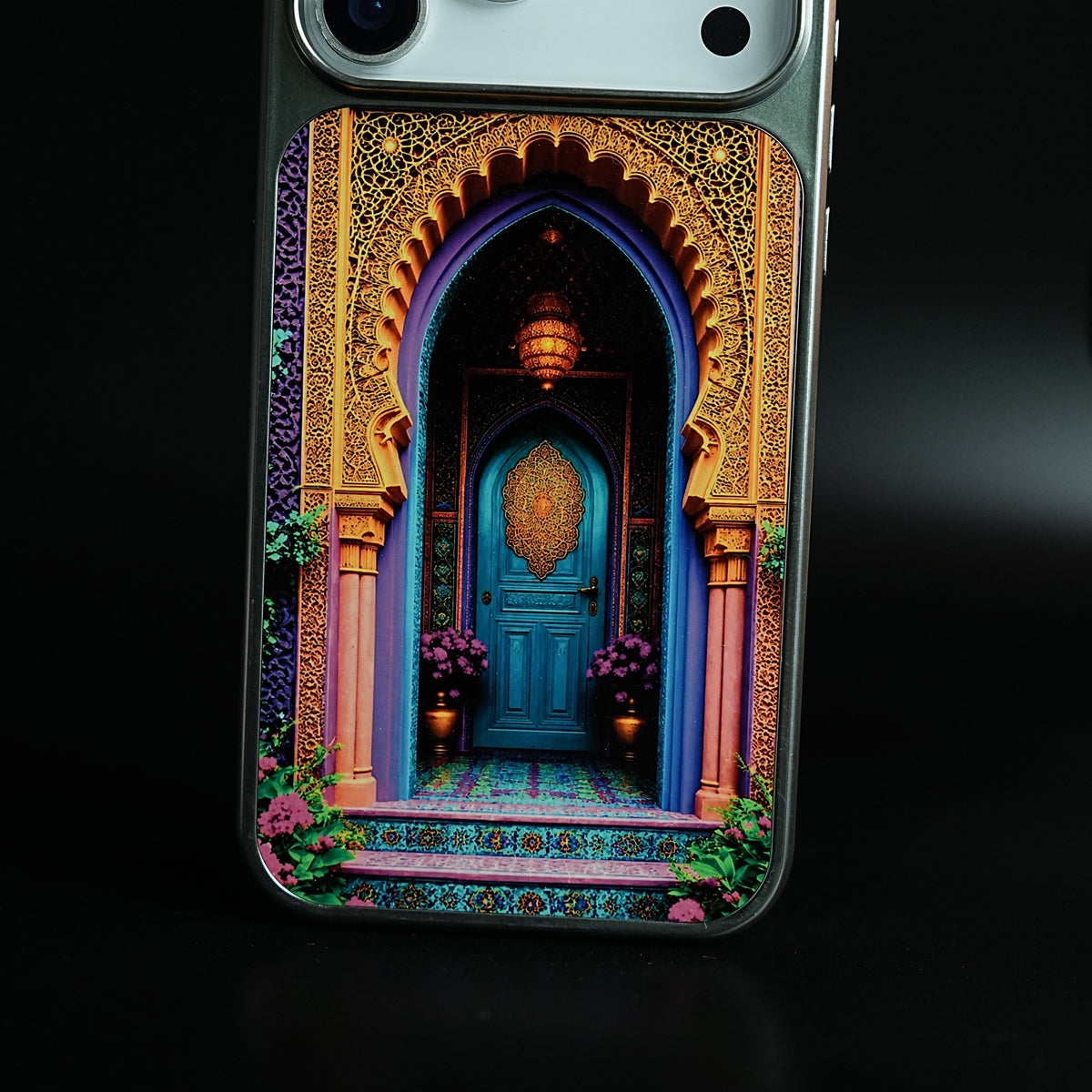 iPhone 17 Series Royal Arch Artistic Design Case Cover