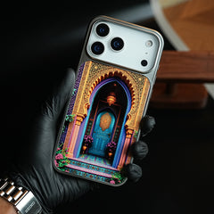 iPhone 17 Series Royal Arch Artistic Design Case Cover