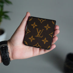 Samsung Galaxy Z Flip 7 Luxury Leather Case Cover
