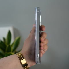 Galaxy S25 Ultra Crystal Clear Kickstand Case | Invisible Power