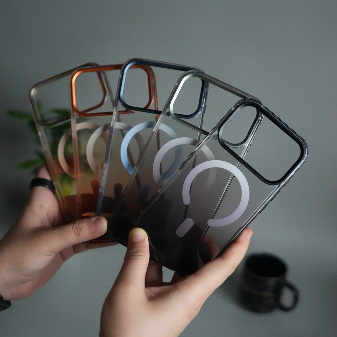 iPhone 17 Pro Dual Shade Magnetic Case | Aluminum Frame with MagSafe Ring & Metal Camera Guard