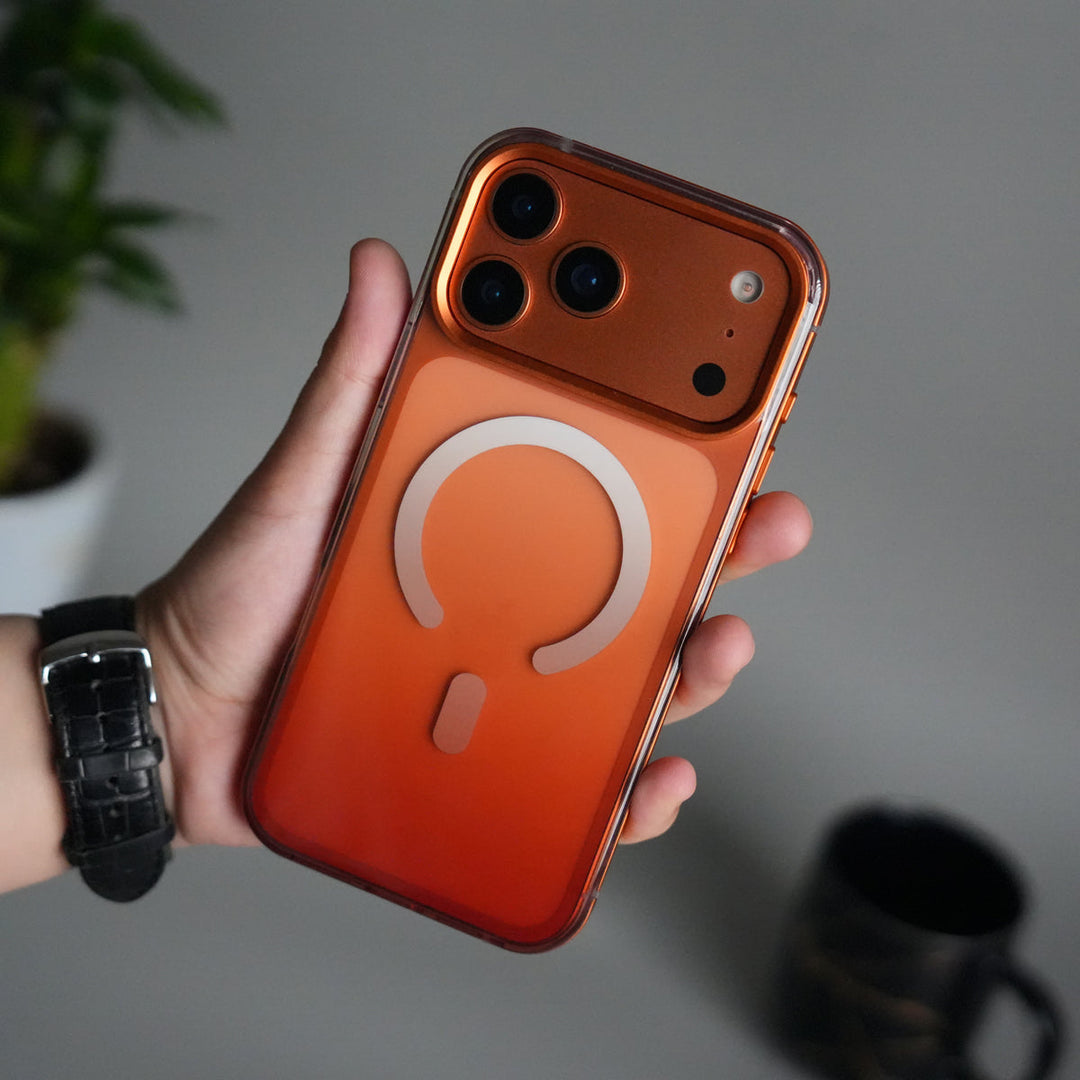 iPhone 17 Pro Dual Shade Magnetic Case | Aluminum Frame with MagSafe Ring & Metal Camera Guard