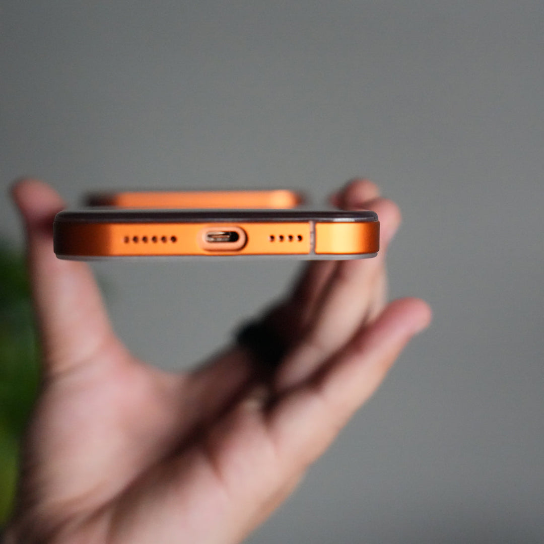 iPhone 17 Pro Max Dual Shade Magnetic Case | Aluminum Frame with MagSafe Ring & Metal Camera Guard